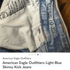 American Eagle Outfitters Blue Skinny Jeans